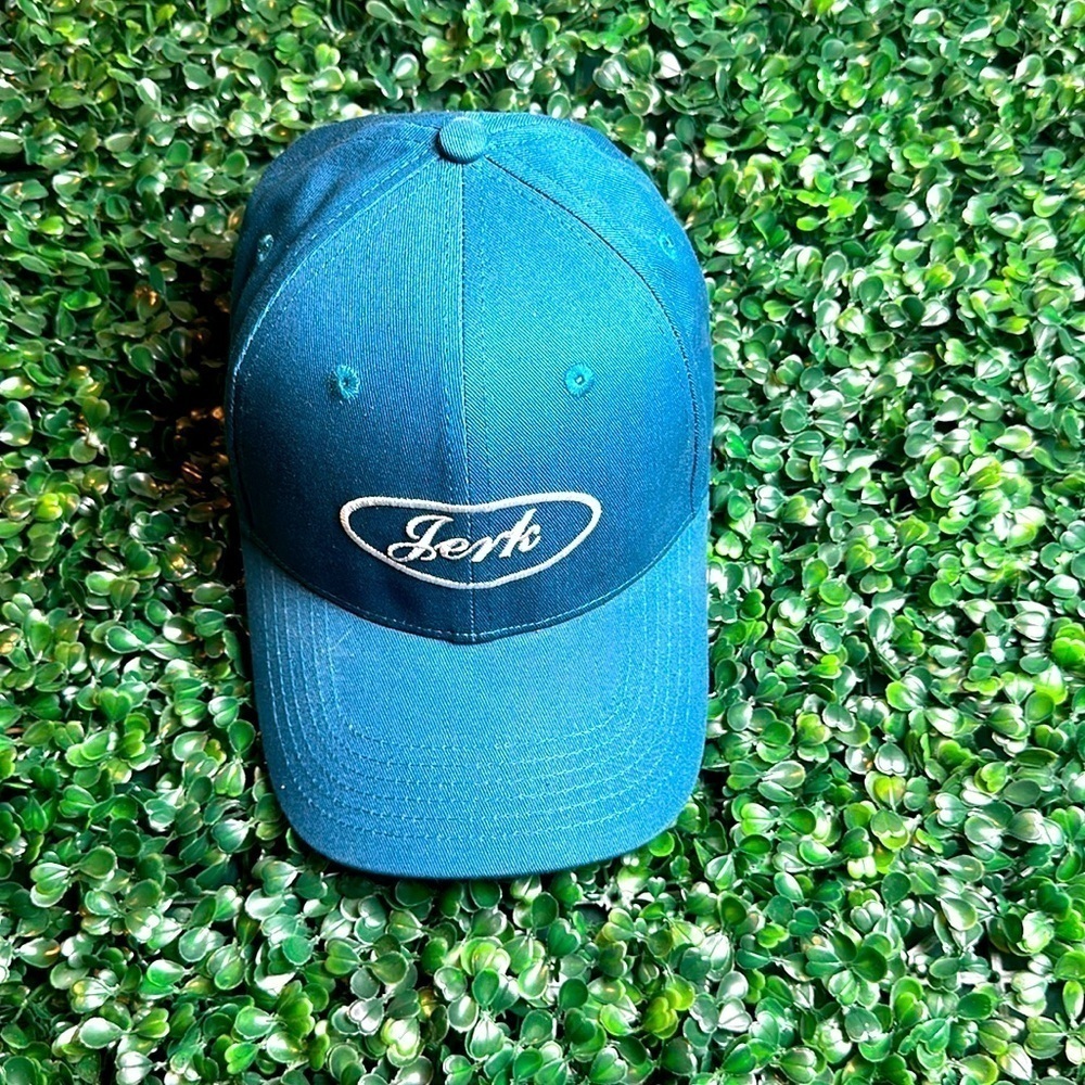 Cmartys Jerk Hat Blue Teal Dad Hat Cap Adjustable Streetwear Summer Chef